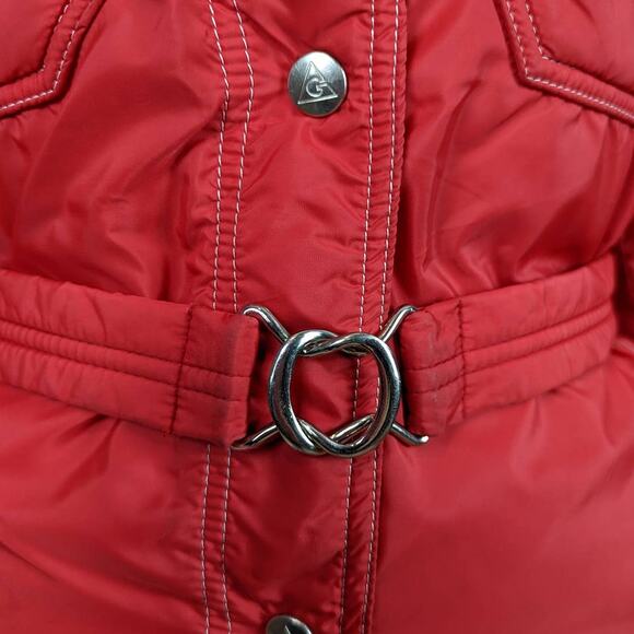 Vintage Gerry Down Winter Ski Jacket Red Small - Picture 9 of 16